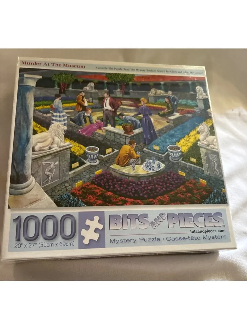 Murder At The Museum 1000-Piece Mystery Jigsaw Puzzle By Bits And Pieces 20